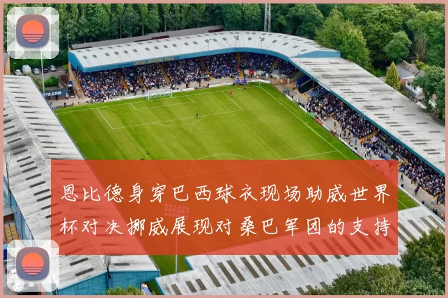 恩比德身穿巴西球衣现场助威世界杯对决挪威展现对桑巴军团的支持